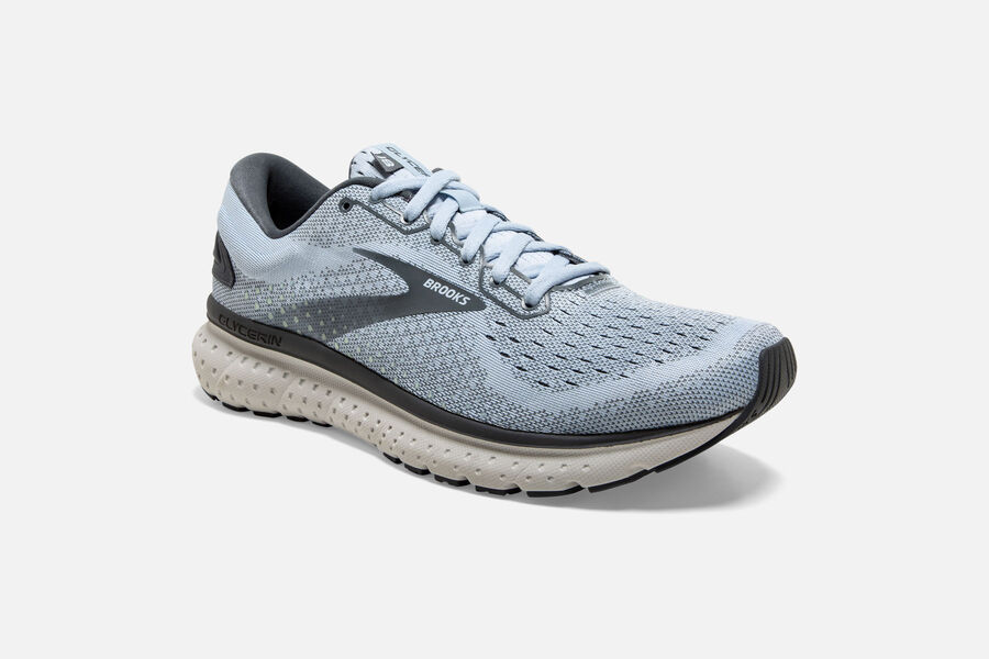 Brooks Glycerin 18 Road Running Shoes Womens - Grey - NCFHB-6528